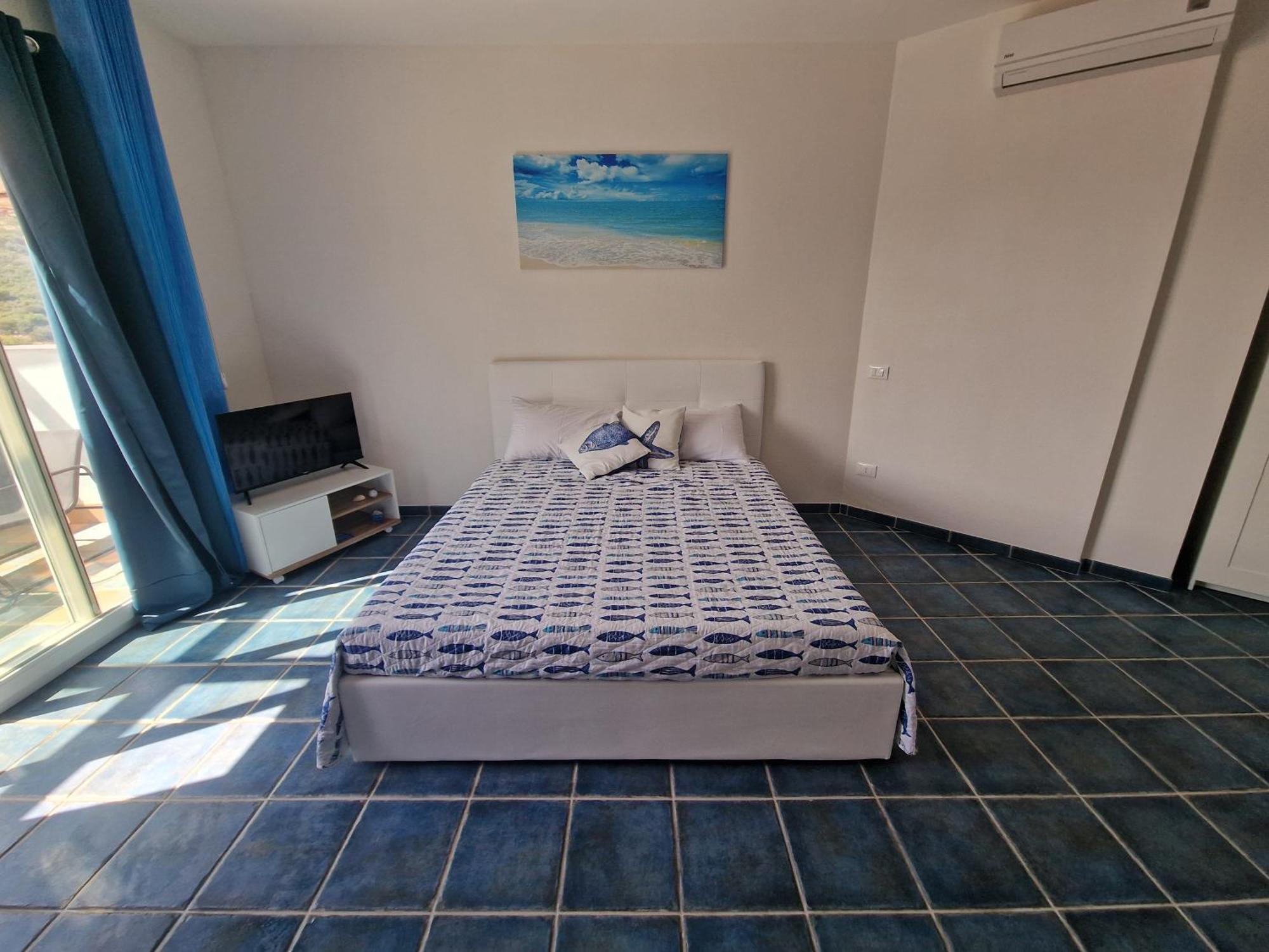 Oasi Blu Monolocale Vista Mare Apartment Nebida ภายนอก รูปภาพ